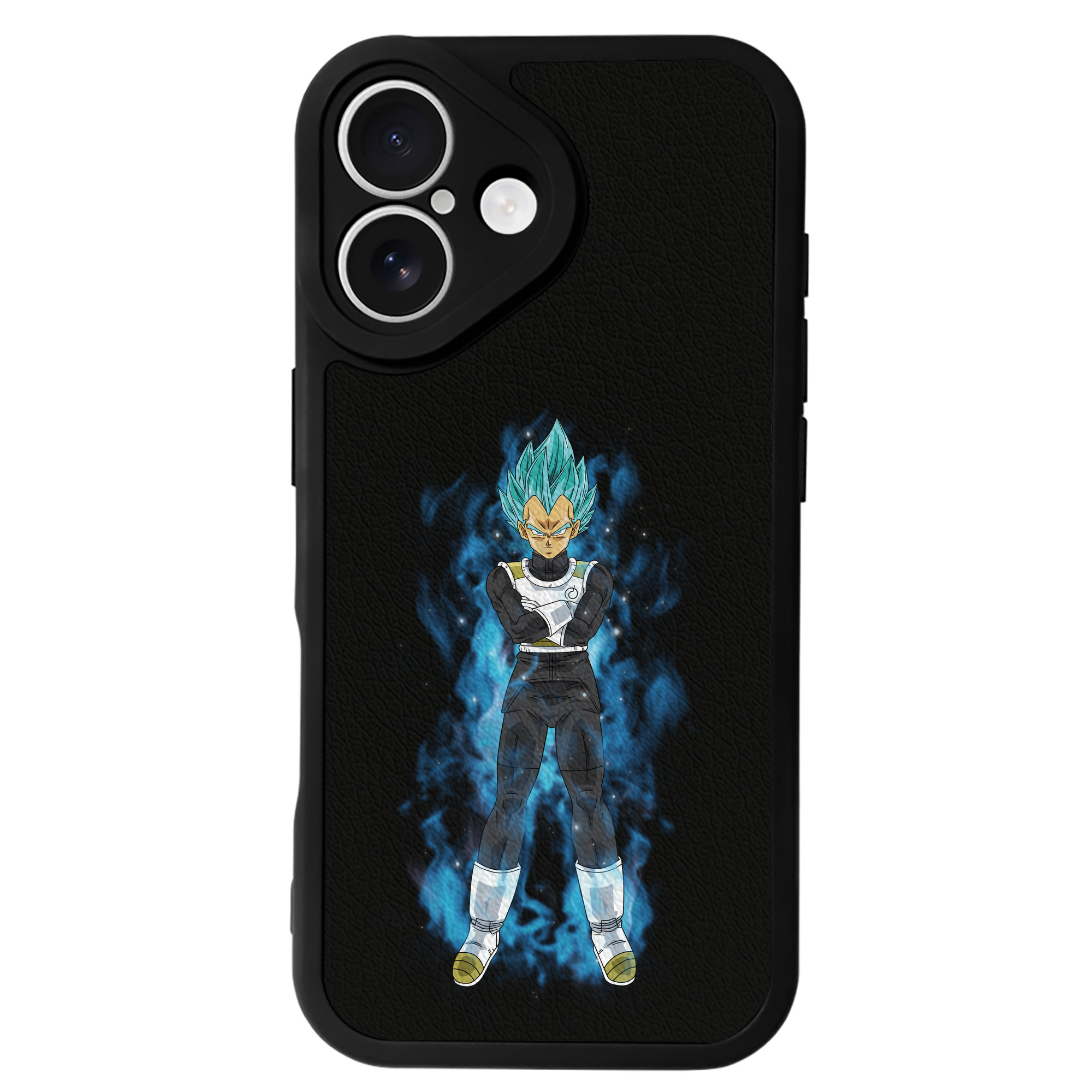 （画像用） ドラゴンボール ベジータ四世（Bejīta Yonsei）DRAGON BALL Vegeta IV 【iPhone 16シリーズ対応】シリコンスマホケース（レザー調） 材質：シリコン